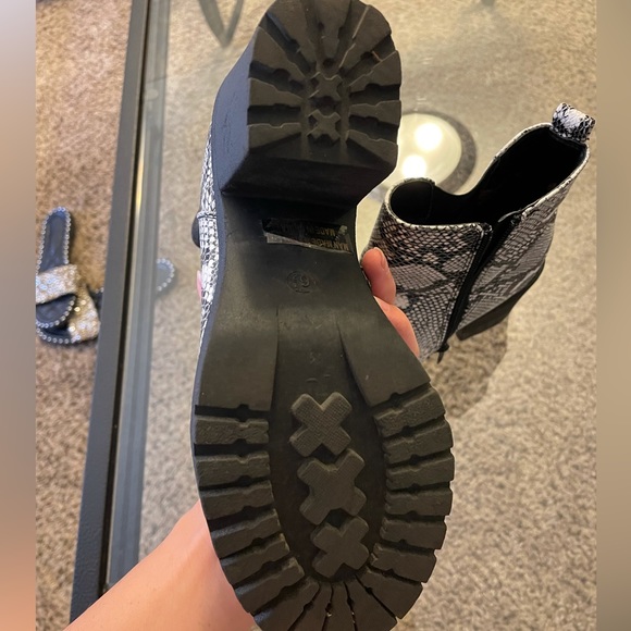 Snake Print Boots - Picture 3 of 3